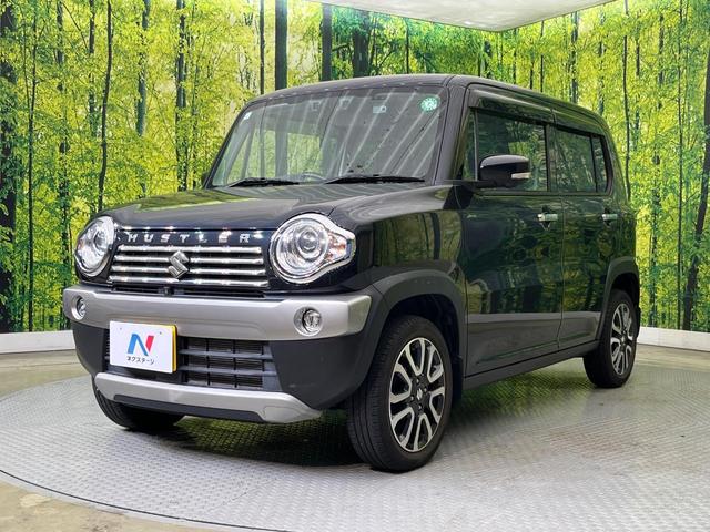 ハスラー ＪスタイルＩＩ　純正ナビ　全周囲カメラ　デュアルカメラブレーキサポート　禁煙車　ハーフレザーシート　シートヒーター　ドラレコ　スマートキー　ＨＩＤヘッド　車線逸脱警報　オートライト　オートエアコン（44枚目）