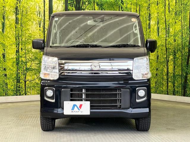 スクラムワゴン ＰＺターボ　電動スライドドア　ＳＤナビ　レーダーブレーキサポート　禁煙車　スマートキー　ＨＩＤヘッド　ＥＴＣ　オートライト　オートエアコン　純正１４インチアルミ　ステアリングスイッチ　電動格納ミラー（14枚目）