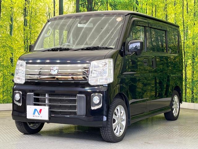 スクラムワゴン ＰＺターボ　電動スライドドア　ＳＤナビ　レーダーブレーキサポート　禁煙車　スマートキー　ＨＩＤヘッド　ＥＴＣ　オートライト　オートエアコン　純正１４インチアルミ　ステアリングスイッチ　電動格納ミラー（44枚目）