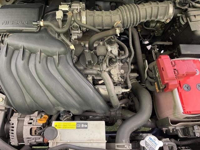 ジューク 15RX 純正ナビ バックカメラ 禁煙車 スマートキー HIDヘッド ETC オートライト オートエアコン Bluetooth再生 革巻きステアリング アイドリングストップ(18枚目)