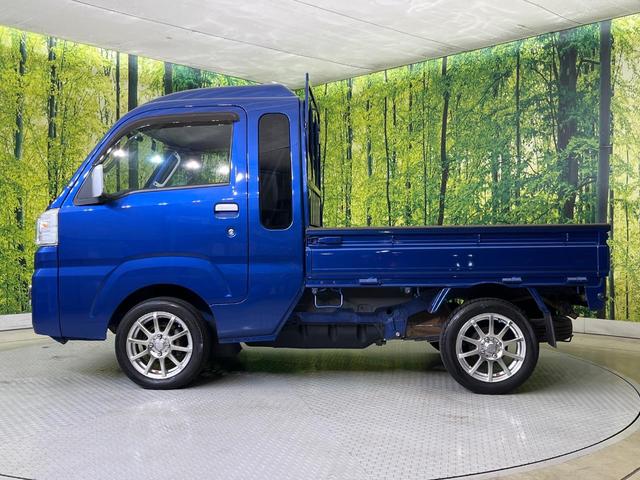 ハイゼットトラック ジャンボ 4WD 5MT ドラレコ LEDヘッド ETC LEDフォグ 14インチアルミ オーディオ CD再生 ドアバイザー(33枚目)