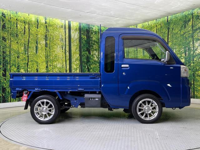 ハイゼットトラック ジャンボ 4WD 5MT ドラレコ LEDヘッド ETC LEDフォグ 14インチアルミ オーディオ CD再生 ドアバイザー(35枚目)