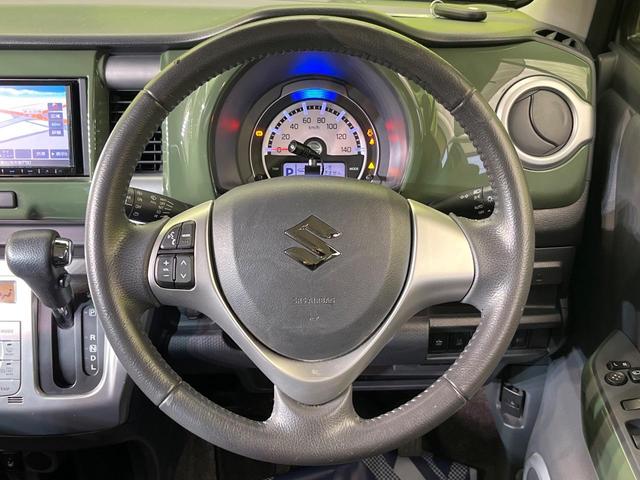 ハスラー Ｊ　ＳＤナビ　バックカメラ　２トーンカラー　ディアルカメラブレーキサポート　禁煙車　ドラレコ　シートヒーター　スマートキー　ＨＩＤヘッド　ＥＴＣ　車線逸脱警報　オートライト　オートエアコン（11枚目）