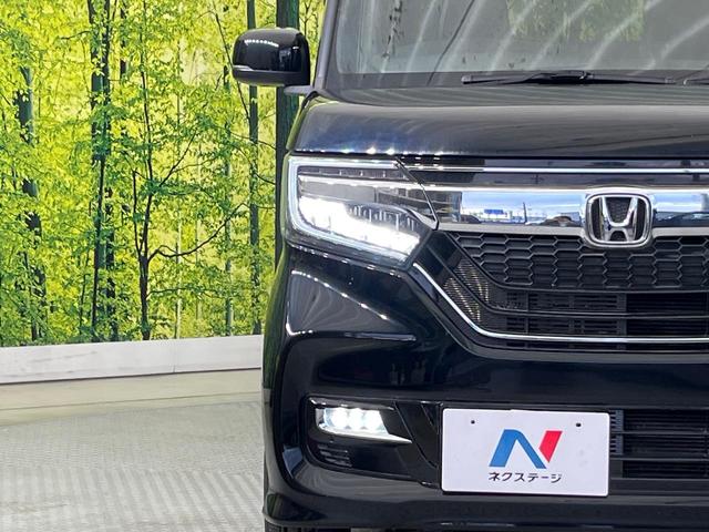 N-BOXカスタム G・EXターボホンダセンシング 両側電動ドア 純正8インチナビ バックカメラ ホンダセンシング アダプティブクルーズ 禁煙車 ハーフレザーシート ドラレコ スマートキー LEDヘッド ETC オートハイビーム 車線逸脱警報(12枚目)