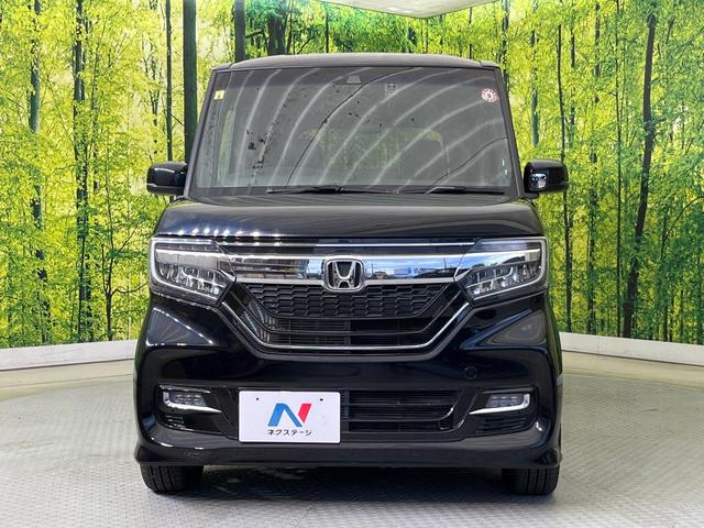 N-BOXカスタム G・EXターボホンダセンシング 両側電動ドア 純正8インチナビ バックカメラ ホンダセンシング アダプティブクルーズ 禁煙車 ハーフレザーシート ドラレコ スマートキー LEDヘッド ETC オートハイビーム 車線逸脱警報(14枚目)