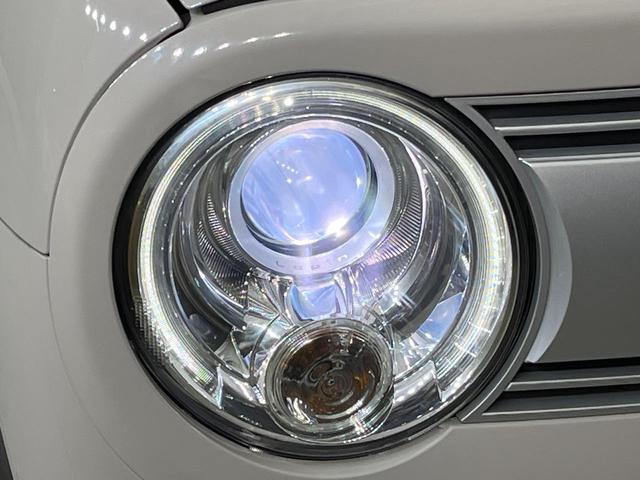 アルトラパン X SDナビ レーダーブレーキサポート 禁煙車 シートヒーター スマートキー HIDヘッド オートライト オートエアコン 純正14インチアルミ 革巻きステアリング アイドリングストップ 電動格納ミラー(42枚目)