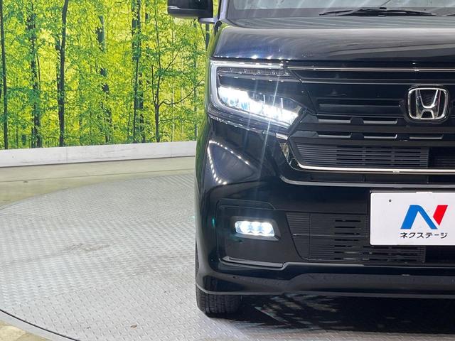 N-BOXカスタム Lターボ スタイル+ブラック 両側電動ドア 8インチナビ バックカメラ ホンダセンシング アダプティブクルーズ 禁煙車 ハーフレザーシート シートヒーター コーナーセンサー スマートキー LEDヘッド ETC オートハイビーム(12枚目)