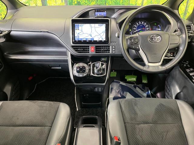 ヴォクシー ハイブリッドZS 煌III 両側電動ドア 純正9型ナビ 後席モニター バックカメラ セーフティセンス 禁煙車 ハーフレザーシート シートヒーター ドラレコ コーナーセンサー スマートキー LEDヘッド ETC クルコン(2枚目)