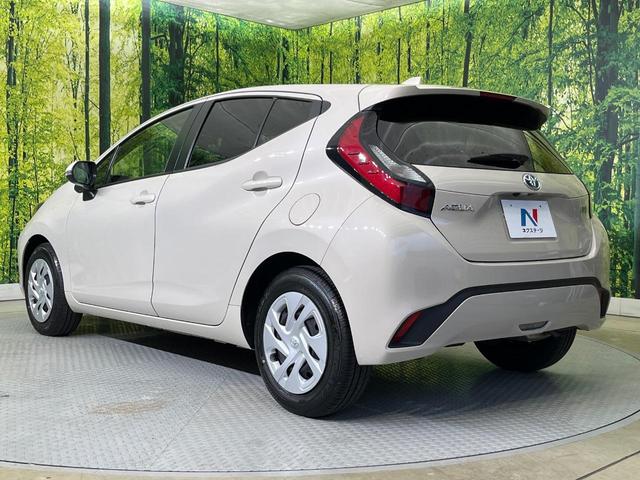 アクア X 純正ナビ バックカメラ セーフティセンス レーダークルーズ 禁煙車 スマートキー LEDヘッド ETC オートハイビーム 車線逸脱警報 オートライト オートエアコン Bluetooth再生(26枚目)