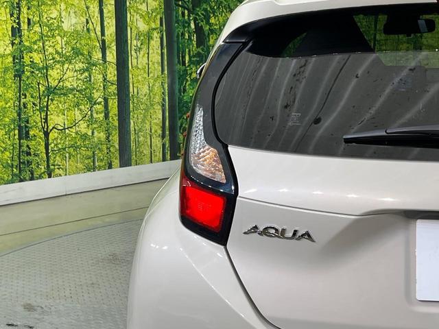アクア X 純正ナビ バックカメラ セーフティセンス レーダークルーズ 禁煙車 スマートキー LEDヘッド ETC オートハイビーム 車線逸脱警報 オートライト オートエアコン Bluetooth再生(29枚目)