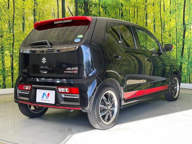 アルトターボRS ベースグレード 純正ナビ レーダーブレーキサポート 禁煙車 シートヒーター スマートキー HIDヘッド ETC 誤発進抑制機能 オートライト オートエアコン 純正15インチアルミ Bluetooth再生(17枚目)