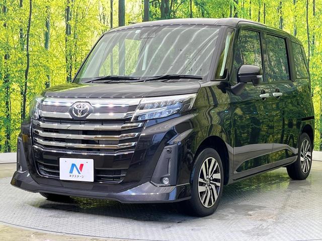 ルーミー カスタムＧ　両側電動ドア　純正９インチディスプレイオーディオ　バックカメラ　スマートアシスト　アダプティブクルーズ　禁煙車　コーナーセンサー　スマートキー　ＬＥＤヘッド　オートハイビーム　車線逸脱警報（24枚目）