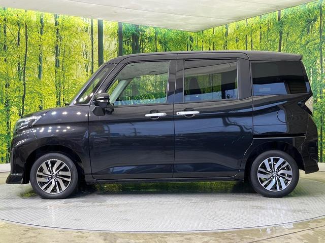 ルーミー カスタムＧ　両側電動ドア　純正９インチディスプレイオーディオ　バックカメラ　スマートアシスト　アダプティブクルーズ　禁煙車　コーナーセンサー　スマートキー　ＬＥＤヘッド　オートハイビーム　車線逸脱警報（25枚目）