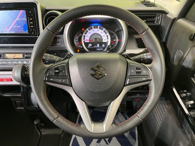 スペーシアカスタム ハイブリッドXSターボ 両側電動ドア 純正ナビ 全周囲カメラ セーフティサポート 禁煙車 ハーフレザーシート シートヒーター ドラレコ スマートキー LEDヘッド ETC クルコン オートハイビーム 車線逸脱警報(11枚目)