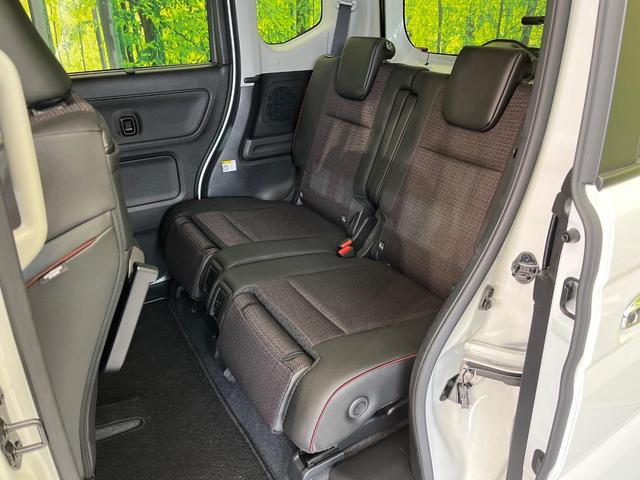 スペーシアカスタム ハイブリッドXSターボ 両側電動ドア 純正9インチナビ 全周囲カメラ セーフティサポート アダプティブクルーズ 禁煙車 シートヒーター ハーフレザーシート ドラレコ コーナーセンサー スマートキー LEDヘッド ETC(38枚目)