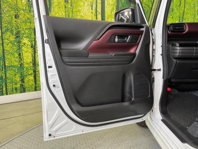 スペーシアカスタム ハイブリッドXSターボ 両側電動ドア 純正9インチナビ 全周囲カメラ セーフティサポート アダプティブクルーズ 禁煙車 シートヒーター ハーフレザーシート ドラレコ コーナーセンサー スマートキー LEDヘッド ETC(45枚目)