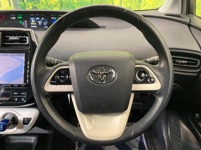 プリウス Ｓ　純正９インチＳＤナビ　バックカメラ　禁煙車　スマートキー　ＬＥＤヘッド　ＥＴＣ　純正１５インチアルミ　オートライト　オートエアコン　Ｂｌｕｅｔｏｏｔｈ再生　ＣＤ再生　ＤＶＤ再生　　フルセグ（11枚目）