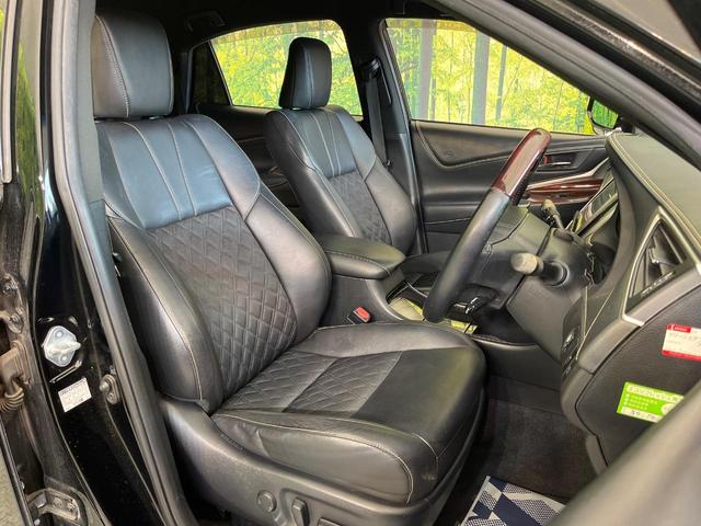 ハリアー プレミアム　バックカメラ　トヨタセーフティセンス　禁煙車　電動リアゲート　ハーフレザーシート　パワーシート　スマートキー　ＬＥＤヘッド　ビルトインＥＴＣ　クルコン　純正１８インチアルミ　オートハイビーム（8枚目）