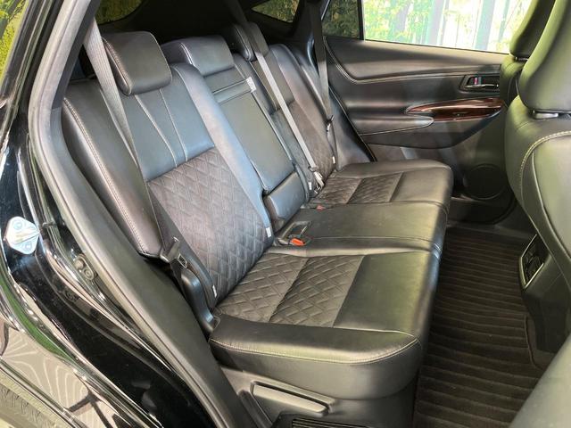 ハリアー プレミアム　バックカメラ　トヨタセーフティセンス　禁煙車　電動リアゲート　ハーフレザーシート　パワーシート　スマートキー　ＬＥＤヘッド　ビルトインＥＴＣ　クルコン　純正１８インチアルミ　オートハイビーム（9枚目）