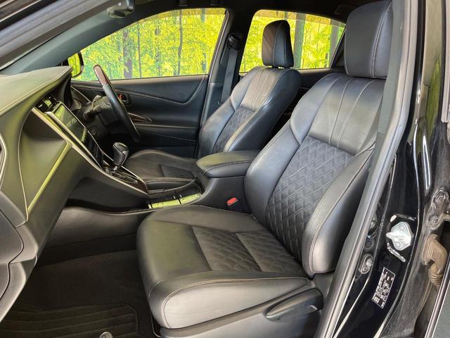 ハリアー プレミアム　バックカメラ　トヨタセーフティセンス　禁煙車　電動リアゲート　ハーフレザーシート　パワーシート　スマートキー　ＬＥＤヘッド　ビルトインＥＴＣ　クルコン　純正１８インチアルミ　オートハイビーム（48枚目）