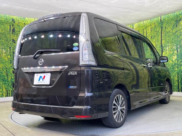 セレナ ハイウェイスター　Ｓ－ハイブリッド　両側電動ドア　純正８型ナビ　後席モニター　バックカメラ　純正１６インチアルミ　エマージェンシーブレーキ　禁煙車　スマートキー　ＬＥＤヘッド　ＥＴＣ　クルコン　オートライト　オートエアコン（17枚目）