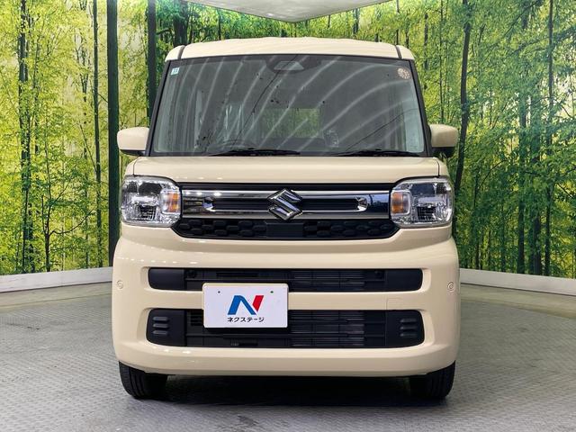 スペーシア ハイブリッドG 届出済未使用車 セーフティサポート コーナーセンサー スマートキー LEDヘッド オートハイビーム 車線逸脱警報 オートライト オートエアコン ステアリングスイッチ アイドリングストップ(14枚目)