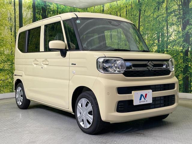 スペーシア ハイブリッドG 届出済未使用車 セーフティサポート コーナーセンサー スマートキー LEDヘッド オートハイビーム 車線逸脱警報 オートライト オートエアコン ステアリングスイッチ アイドリングストップ(16枚目)