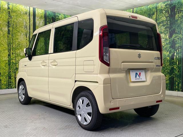 スペーシア ハイブリッドG 届出済未使用車 セーフティサポート コーナーセンサー スマートキー LEDヘッド オートハイビーム 車線逸脱警報 オートライト オートエアコン ステアリングスイッチ アイドリングストップ(37枚目)