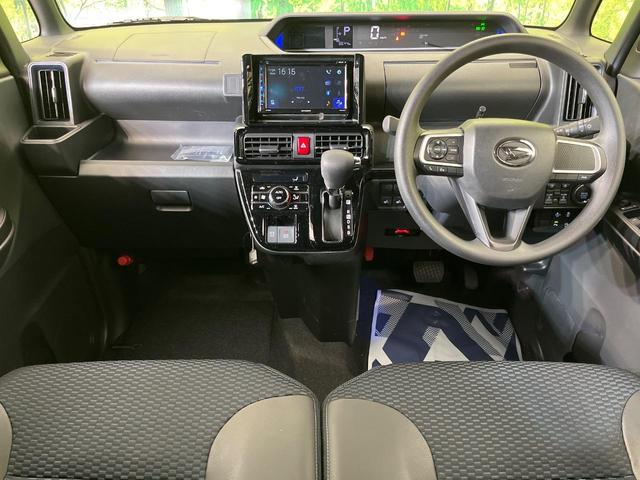 タント カスタムＸ　両側電動ドア　バックカメラ　スマートアシスト　禁煙車　シートヒーター　ハーフレザーシート　ドラレコ　コーナーセンサー　ディスプレイオーディオ　スマートキー　ＬＥＤヘッド　ＥＴＣ　オートハイビーム（2枚目）