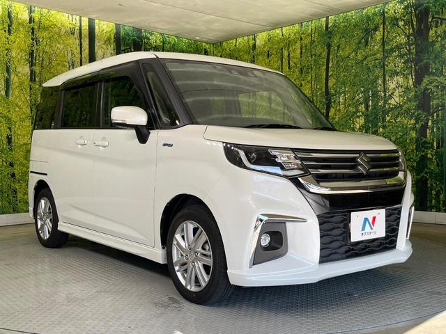 ソリオ ハイブリッドＭＺ　両側電動ドア　純正８型ナビ　セーフティサポート　アダプティブクルーズ　禁煙車　ドラレコ　シートヒーター　コーナーセンサー　スマートキー　ＬＥＤヘッド　ＥＴＣ　車線逸脱警報　オートハイビーム（16枚目）