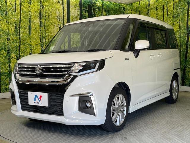 ソリオ ハイブリッドＭＺ　両側電動ドア　純正８型ナビ　セーフティサポート　アダプティブクルーズ　禁煙車　ドラレコ　シートヒーター　コーナーセンサー　スマートキー　ＬＥＤヘッド　ＥＴＣ　車線逸脱警報　オートハイビーム（24枚目）