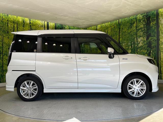 ソリオ ハイブリッドＭＺ　両側電動ドア　純正８型ナビ　セーフティサポート　アダプティブクルーズ　禁煙車　ドラレコ　シートヒーター　コーナーセンサー　スマートキー　ＬＥＤヘッド　ＥＴＣ　車線逸脱警報　オートハイビーム（27枚目）