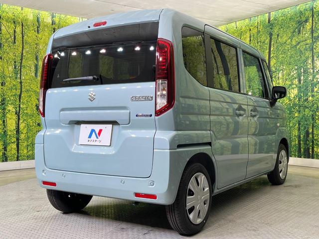 スペーシア ハイブリッドＧ　届出済未使用車　セーフティサポート　コーナーセンサー　スマートキー　ＬＥＤヘッド　オートマチックハイビーム　車線逸脱警報　オートライト　オートエアコン（17枚目）