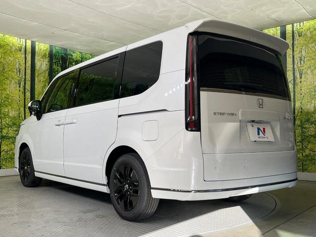 ステップワゴン スパーダ　両側電動ドア　純正１１型ナビ　バックカメラ　ホンダセンシング　レーダークルーズ　パワーバックドア　ハーフレザーシート　シートヒーター　コーナーセンサー　スマートキー　ＬＥＤヘッド　純正１６インチアルミ（27枚目）