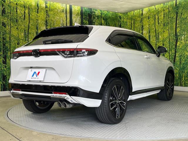 ヴェゼル e:HEV Z フルエアロ 純正9インチナビ 全周囲カメラ ホンダセンシング アダプティブクルーズ 禁煙車 電動リアゲート ハーフレザーシート シートヒーター ドラレコ コーナーセンサー スマートキー ETC(17枚目)