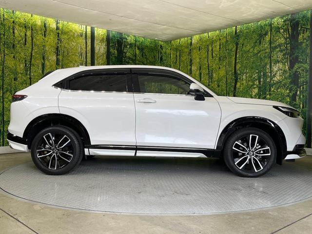 ヴェゼル e:HEV Z フルエアロ 純正9インチナビ 全周囲カメラ ホンダセンシング アダプティブクルーズ 禁煙車 電動リアゲート ハーフレザーシート シートヒーター ドラレコ コーナーセンサー スマートキー ETC(27枚目)