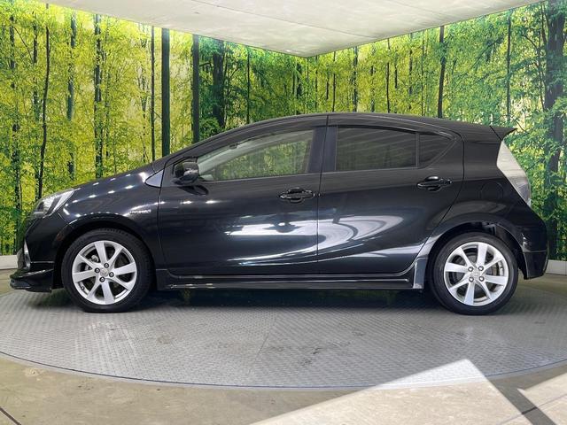 アクア S TRDエアロ 純正ナビ バックカメラ スマートキー LEDヘッド 純正16インチアルミ フロントフォグ オートライト ETC オートエアコン Bluetooth再生 ステアリングスイッチ(41枚目)