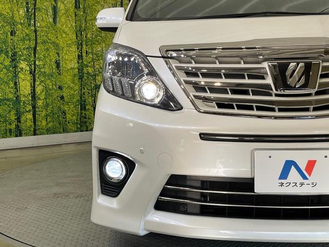 アルファード ２４０Ｓ　タイプゴールド　両側電動スライド　純正ＳＤナビ　バックカメラ　禁煙車　電動リアゲート　ハーフレザーシート　コーナーセンサー　スマートキー　ＨＩＤヘッド　ビルトインＥＴＣ　クルコン　純正１８インチアルミ　オートライト（29枚目）