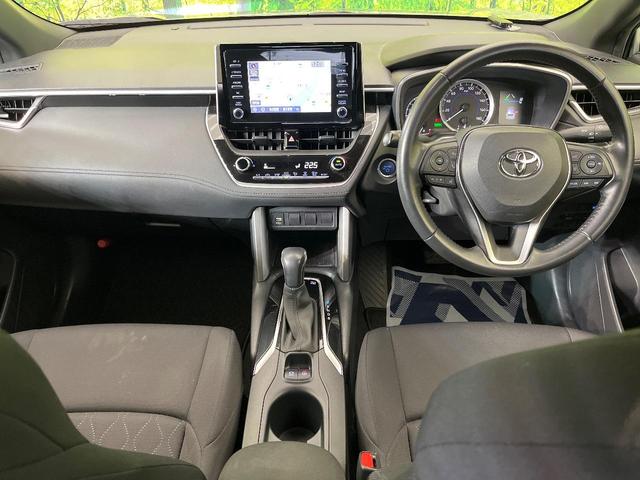 カローラクロス ハイブリッド　Ｇ　純正ナビ　バックカメラ　ブラインドスポットモニター　セーフティセンス　レーダークルーズ　禁煙車　ドラレコ　コーナーセンサー　スマートキー　ＬＥＤヘッド　ＥＴＣ　オートハイビーム　車線逸脱警報（2枚目）