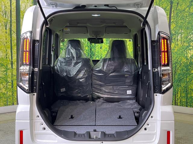 スペーシアカスタム ハイブリッドＸＳ　届出済未使用車　両側電動ドア　セーフティサポート　レーダークルーズ　ハーフレザーシート　シートヒーター　コーナーセンサー　スマートキー　ＬＥＤヘッド　オートハイビーム　車線逸脱警報（35枚目）