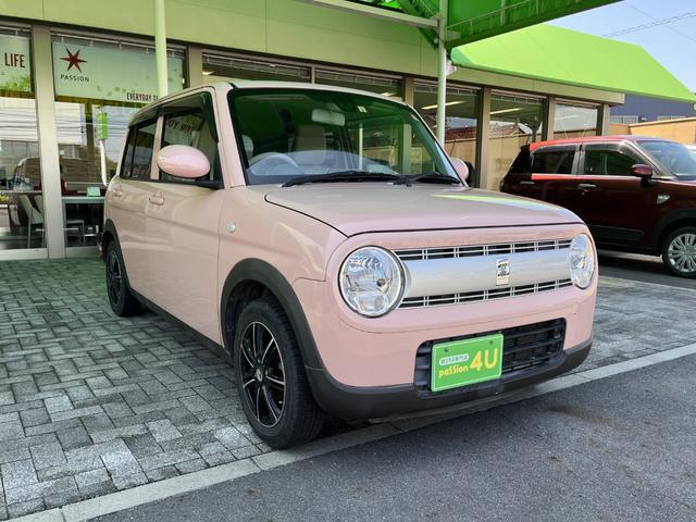 アルトラパン Ｇ　車検２年　衝突被害軽減ブレーキ　スマートキー　横滑り防止機能　光軸調整機能　社外アルミホイール　イクリプスナビ　ベンチシート　マニュアルエアコン　パワーウインドウ　セキュリティアラーム（6枚目）
