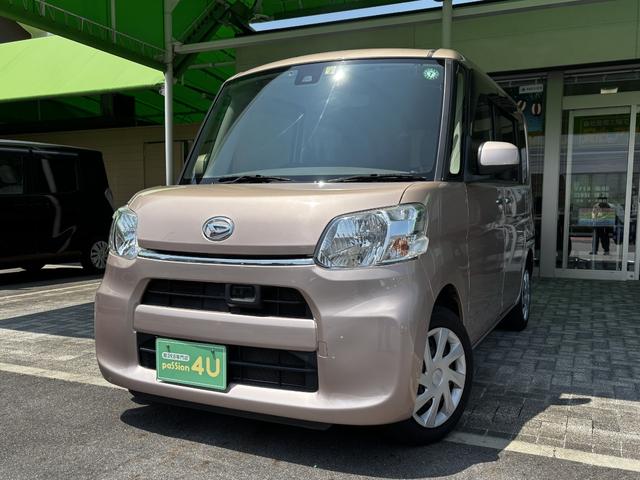 タント Ｘ　ＳＡＩＩ　車検２年　片側電動スライドドア　衝突被害軽減ブレーキ　スマートキー　　アイドリングストップ　ダイハツ純正ナビ　バックカメラ　電動格納ドアミラー　横滑り防止機能　ベンチシート（3枚目）