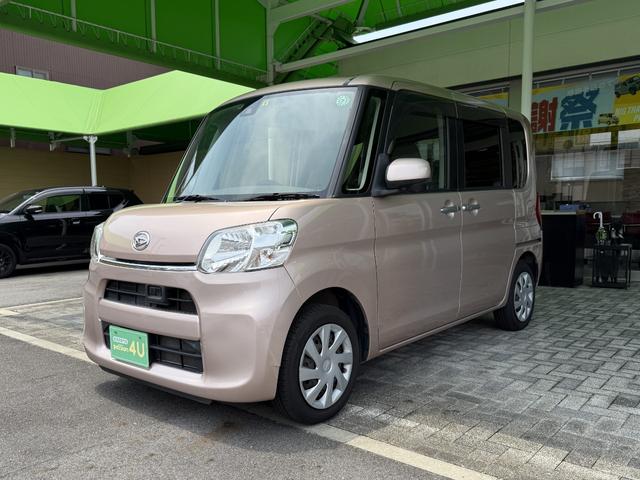 タント Ｘ　ＳＡＩＩ　車検２年　片側電動スライドドア　衝突被害軽減ブレーキ　スマートキー　　アイドリングストップ　ダイハツ純正ナビ　バックカメラ　電動格納ドアミラー　横滑り防止機能　ベンチシート（4枚目）
