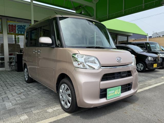 タント Ｘ　ＳＡＩＩ　車検２年　片側電動スライドドア　衝突被害軽減ブレーキ　スマートキー　　アイドリングストップ　ダイハツ純正ナビ　バックカメラ　電動格納ドアミラー　横滑り防止機能　ベンチシート（6枚目）