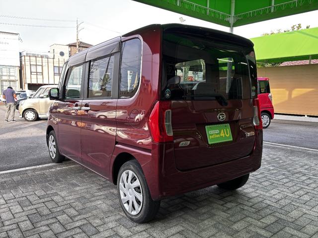 タント 　車検２年　片側電動スライドドア　衝突被害軽減ブレーキ　スマートキー　アイドリングストップ　横滑り防止機能　ダイハツ純正ナビ　電動格納ドアミラー　パワーウインドウ　ベンチシート（9枚目）
