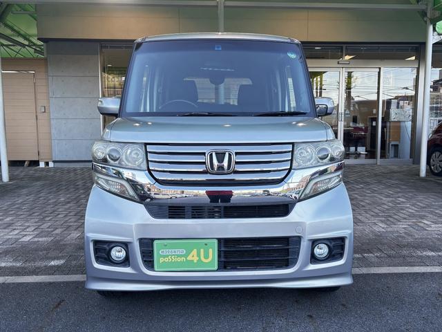 N-BOXカスタム G ターボSSパッケージ 車検8年9月 両側電動スライドドア アイドリングストップ カロッツェリアナビ スマートキー 電動格納ドアミラー アルミホイール ディスチャージヘッドライト ベンチシート 横滑り防止機能 保証あり(6枚目)