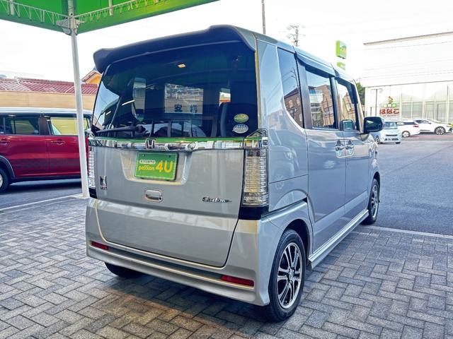 N-BOXカスタム G ターボSSパッケージ 車検8年9月 両側電動スライドドア アイドリングストップ カロッツェリアナビ スマートキー 電動格納ドアミラー アルミホイール ディスチャージヘッドライト ベンチシート 横滑り防止機能 保証あり(8枚目)