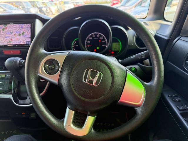 N-BOX G・Lパッケージ 車検2年 片側電動スライドドア 電動格納ドアミラー アイドリングストップ バックカメラ ETC セキュリティアラーム 横滑り防止機能 イクリプスナビ ベンチシート パワーウインドウ 保証あり(15枚目)