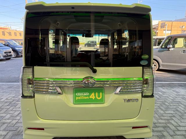 タント カスタムＲＳ　トップエディションＳＡＩＩＩ　車検８年１２月　両側電動スライドドア　衝突被害軽減ブレーキ　スマートキー　シートヒーター　アイドリングストップ　オートハイビーム　フルセグナビ　ＥＴＣ　電動格納ドアミラー　バックカメラ（9枚目）