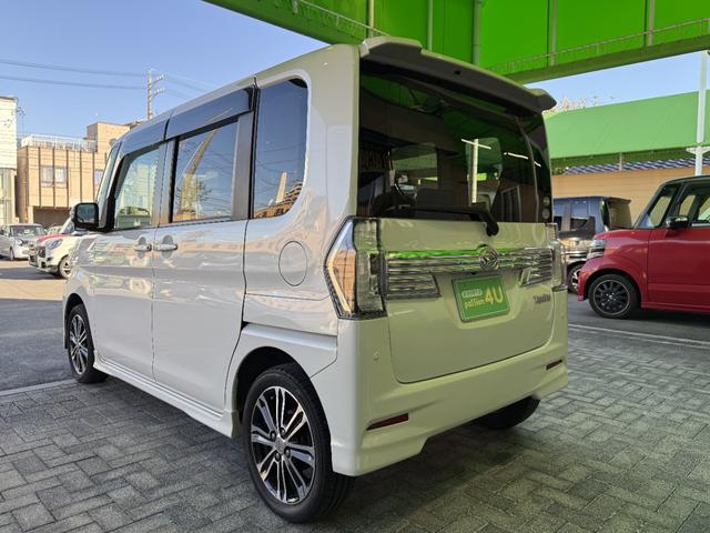 タント カスタムＲＳ　トップエディションＳＡＩＩＩ　車検８年１２月　両側電動スライドドア　衝突被害軽減ブレーキ　スマートキー　シートヒーター　アイドリングストップ　オートハイビーム　フルセグナビ　ＥＴＣ　電動格納ドアミラー　バックカメラ（10枚目）